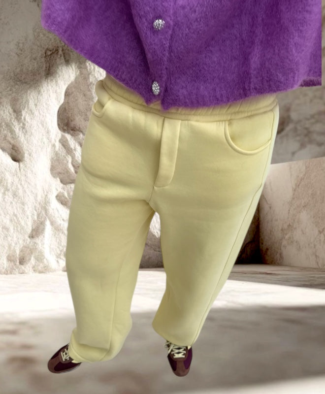 JOGGING COTTON JAUNE