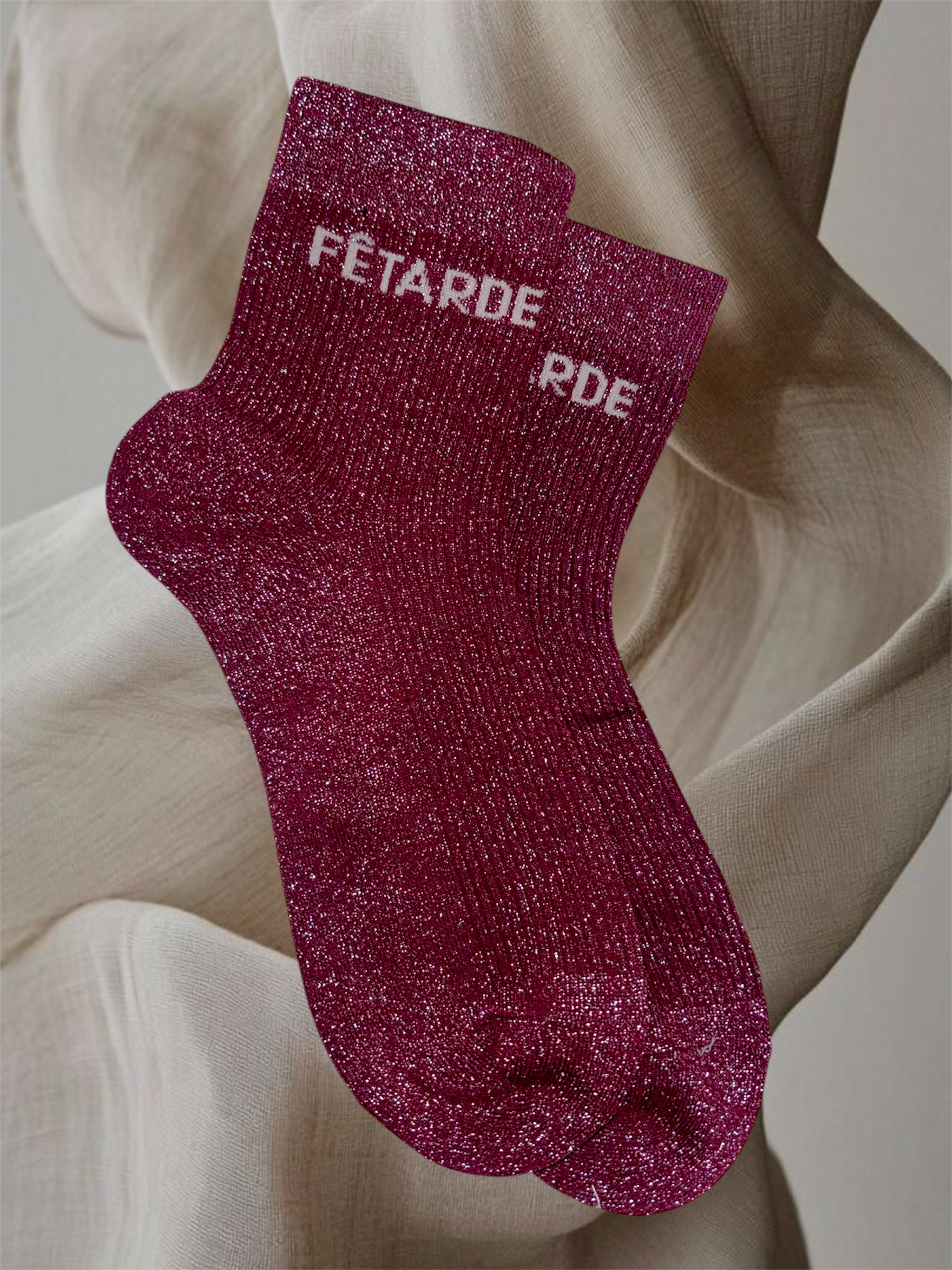 CHAUSSETTES PAILLETTES FÊTARDE BORDEAUX