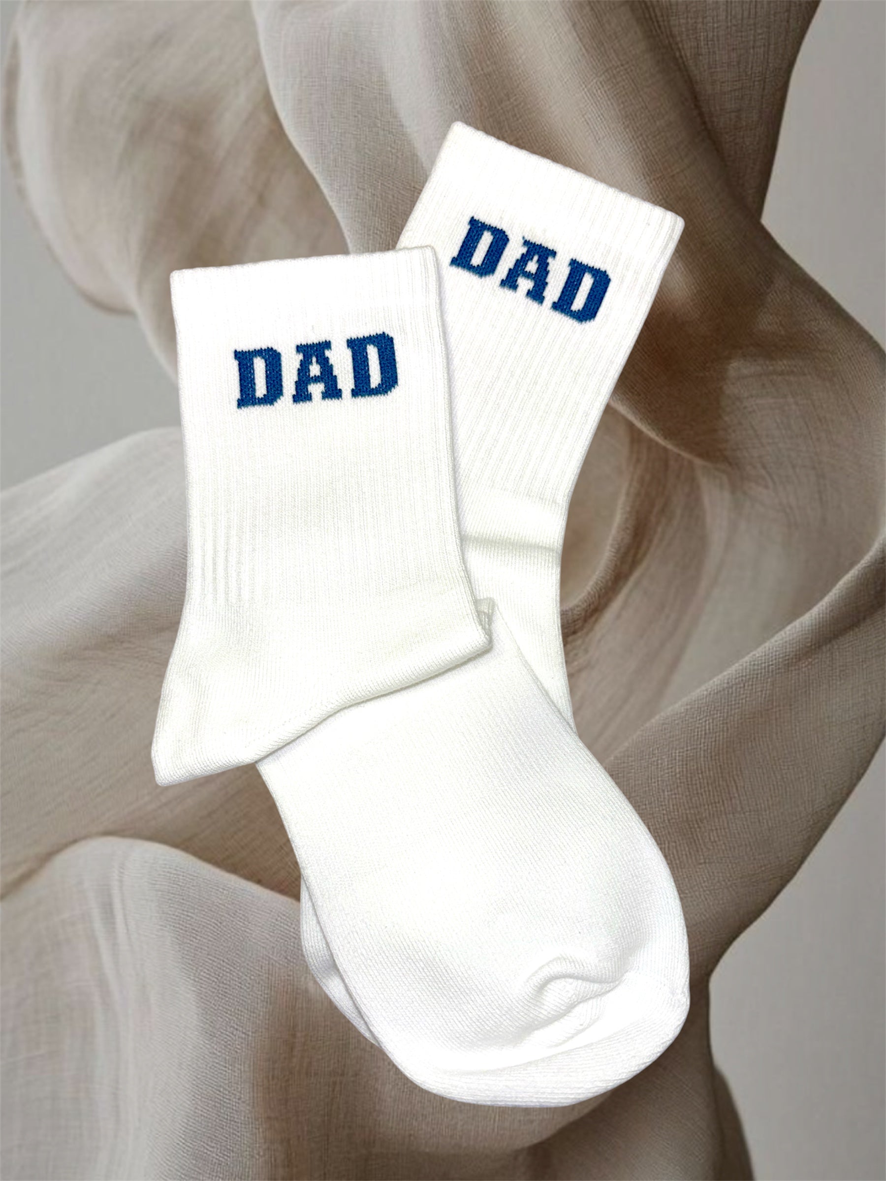 CHAUSSETTES DAD BLANCHE